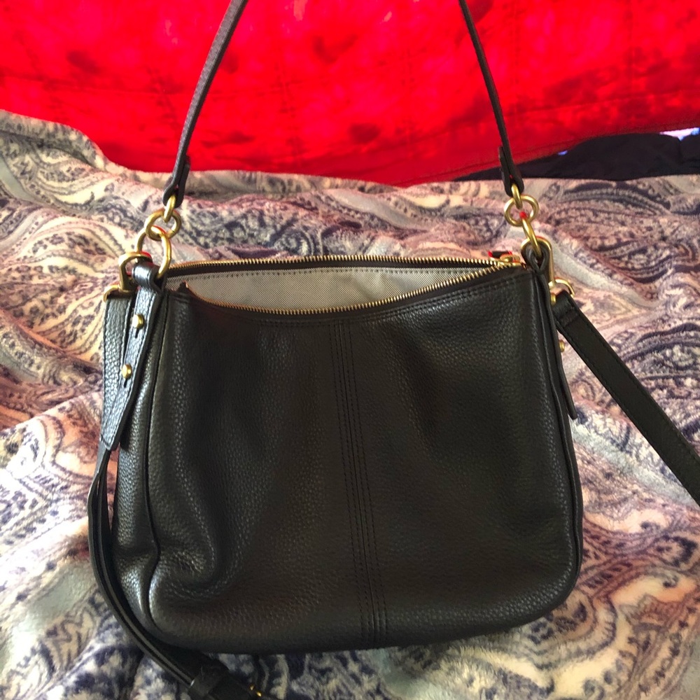 Black Fossil Purse